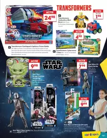 Top1Toys folder Pagina 101: Transformers Earthspark Optimus Prime Battle €24,98, Star Wars Grogu Feature Speaking €9,98