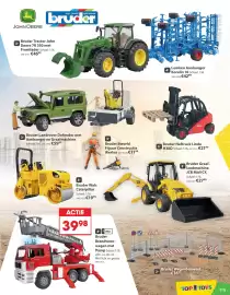 Top1Toys folder Pagina 115: Bruder Brandweerwagen met Pomp €39,98, Bruder Heftruck Linde H30D €21,99