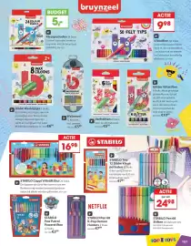 Top1Toys folder Pagina 157: STABILO Cappi Viltstift Etui €16,98, Bruynzeel 50 felt tips €9,98