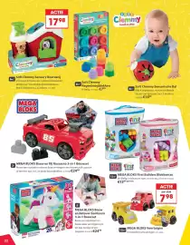 Top1Toys folder Pagina 32: Mega Bloks First Builders Blokkentas €12,99, Soft Clemmy Regenboogblokken €7,99