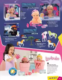 Top1Toys folder Pagina 53: Moonlight Princess Kapkop €9,99, Moonlight Unicorn Color Change met Boom €4,99