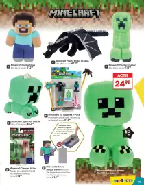 Top1Toys folder Pagina 95: Minecraft Spaarpot Pluche €12,99, Minecraft Creeper Actie-figuur en Accessoireset €14,99