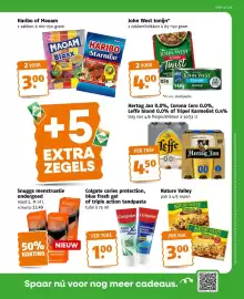 Poiesz folder week 40 Pagina 25: John West tonijn €4,00, Colgate caries protection, blue fresh gel €1,00
