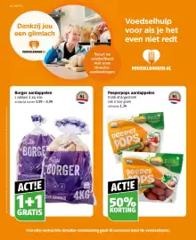 Poiesz folder week 40 Pagina 26: Borger aardappelen €3,99, Pepperpops aardappelen €1,24