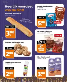 Poiesz folder week 40 Pagina 30: Alle Bolletje kruidnoten €2,99, Verkade chocoladeletters of harten €5,00