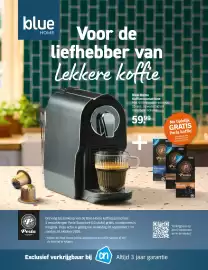 Albert Heijn magazine | Koffie Pagina 128: Blue Home Koffiecupmachine €59,99