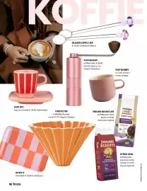 Albert Heijn magazine | Koffie Pagina 18: Fairtrade original community coffee dark roast biologische espressobonen €12,69