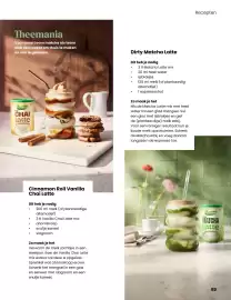 Albert Heijn magazine | Koffie Pagina 52: Cinnamon Roll Vanilla Chai Latte, Dirty Matcha Latte