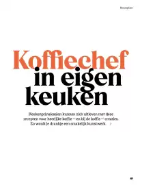 Albert Heijn magazine | Koffie Pagina 60