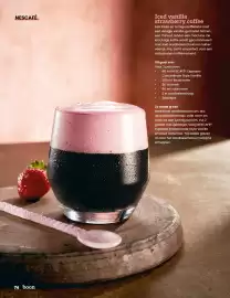 Albert Heijn magazine | Koffie Pagina 73: Iced vanilla strawberry coffee