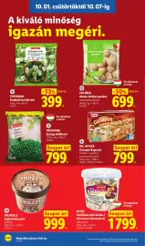 Lidl akciós újság hét 40 Oldal 12: DETKI €1.799,00, FRESHONA Brokkoli-karfiol mix €399,00