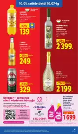 Lidl akciós újság hét 40 Oldal 17: SAGUARO Vitaminital €139,00, CAMARO Kukorica sör €249,00