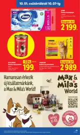 Lidl akciós újság hét 40 Oldal 23: Friskies €2.989,00, Zewa €2.199,00