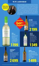 Lidl akciós újság hét 40 Oldal 29: HILLTOP Kisvirág Királyleányka €1.349,00, WEKLER Helius Olaszrizling €1.499,00