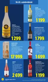 Lidl akciós újság hét 40 Oldal 30: GRAND TOKAJ Szarvas Aszú 6 puttonyos €17.999,00, Vylyan Kakas Rozé €1.699,00