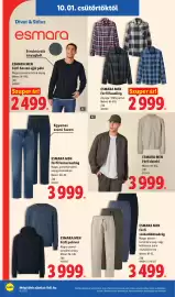 Lidl akciós újság hét 40 Oldal 40: ESMARA MEN Férfi szabadidőnadrág €3.499,00, ESMARA MEN €2.499,00