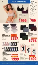 Lidl akciós újság hét 40 Oldal 41: ESMARA €1.999,00, ESMARA / ESMARA MEN €1.999,00