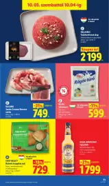 Lidl akciós újság hét 40 Oldal 53: DULANO €749,00, PILOS Tehéntúró €599,00