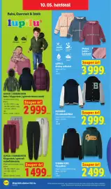 Lidl akciós újság hét 40 Oldal 64: PEPPERTS €2.999,00, ESMARA KIDS €2.499,00