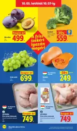 Lidl akciós újság hét 40 Oldal 68: Brokkoli €559,00, Sütőtök €249,00