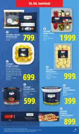 Lidl akciós újság hét 40 Oldal 75: ITALIAMO Girasoli / tortelloni €699,00, ITALIAMO Bruschetta feltét €599,00