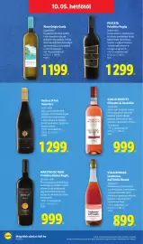 Lidl akciós újság hét 40 Oldal 82: Maestro de Pigo Primitivo Merlot Puglia €999,00, PEUCETA Primitivo Puglia €1.299,00