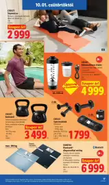 Lidl akciós újság hét 40 Oldal 17: Crivit Sporteszközök €1.799,00, CRIVIT Kettlebell €3.499,00