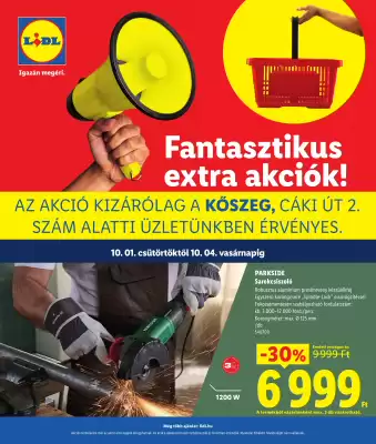 Lidl akciós újság (érvényes eddig: 4-10)