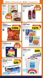 ALDI akciós újság hét 40 Oldal 13: LYTTOS ÉLŐFLÓRÁS NATÚR JOGHURT €529,00, Kokárdás Vödrös Tejföl €599,00