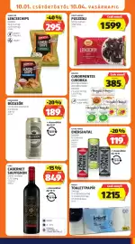 ALDI akciós újság hét 40 Oldal 15: Cabernet Sauvignon €849,00, KARLSKRONE BÚZASÖR €189,00