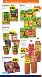 ALDI akciós újság hét 40 Oldal 19: Knorr Snacktészta €649,00, Super Dickmann's €999,00