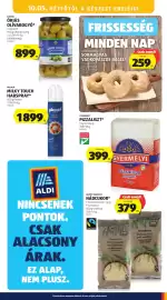 ALDI akciós újság hét 40 Oldal 23: Hulalá Milky Touch Habspray €1.899,00, HAPPY HARVEST NÁDCUKOR €379,00