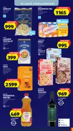 ALDI akciós újság hét 40 Oldal 3: Rosso Toscana €969,00, BARISSIMO GOLD €2.599,00