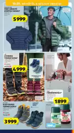 ALDI akciós újság hét 40 Oldal 47: Kneipp fürdőkristály €1.899,00, Férfi Könnyű Steppelt Dzseki €5.999,00