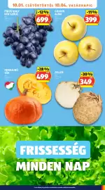 ALDI akciós újság hét 40 Oldal 7: Hokkaido tök €499,00, GOLDEN ALMA €399,00