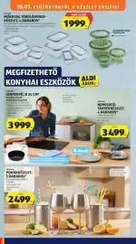 ALDI akciós újság hét 40 Oldal 8: Crofton Műanyag Tárolódoboz-Készlet, 4 Darabos €1.999,00