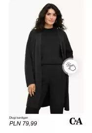C&A gazetka tydzień 39 Strona 8: Długi kardigan C & A €79,99