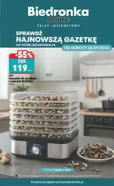 Biedronka gazetka Strona 1: Suszarka do grzybów i owoców NutriDry €119,00