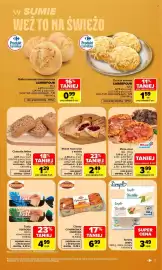 Carrefour gazetka tydzień 40 Strona 11: Tortilla SIMPL €3,49, Rożek francuski z wiśnią €2,49