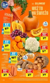 Carrefour gazetka tydzień 40 Strona 14: Pomarańcze €3,99, Ziemniaki jadalne €3,99