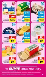 Carrefour gazetka tydzień 40 Strona 19: Ser żółty RYKI €2,99, Ser żółty MORSKI MLEKPOL €1,99