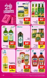 Carrefour gazetka tydzień 40 Strona 34: Musztarda KAMIS €3,69, Olej rzepakowy CARREFOUR €1,00