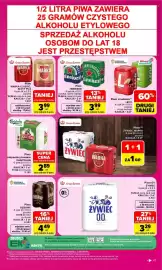 Carrefour gazetka tydzień 40 Strona 47: Kasztelan €2,89, WARKA CLASSIC, ZŁOTY PILS €3,99