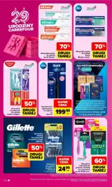 Carrefour gazetka tydzień 40 Strona 52: Maszynki do golenia BLUE3 6 + 2 GILLETTE €24,99