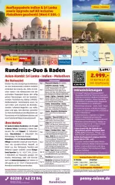 Penny Reisen Prospekt Seite 22