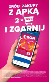 Carrefour gazetka tydzień 40 Strona 8: ZRÓB ZAKUPY Z APKĄ 2 x 129 zł I ZGARNIJ Mój Carrefour E-BON 29 ZŁ ฟรี EQ 0+ 00 Start