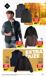 Carrefour gazetka Strona 17: Kamizelka ocieplana męska €49,99, KURTKA MĘSKA €59,99