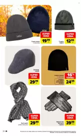 Carrefour gazetka Strona 26: Czapka męska €24,99, Rękawiczki skórzane męskie €39,99