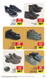 Carrefour gazetka Strona 29: Botki za kostkę męskie €79,99, Buty pikowane damskie, męskie €69,99