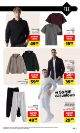 Carrefour gazetka Strona 5: T-shirt gładki męski €19,99, Spodnie dresowe męskie €49,99
